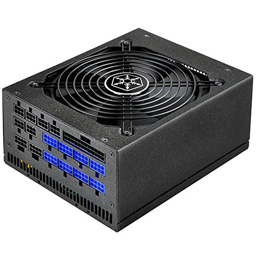 SilverStone SST-ST1200-PT - Strider Platinum Series, 1200W 80 Plus Platinum ATX PC Power Supply, Low Noise 139mm Air Penetrator, 100% modular