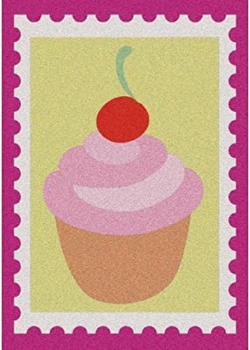 Carto'Sand &amp;x 2-Gingerbread Piwi Gingham Cupcake