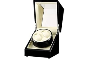 MOOPHYSHAM Remontoir Montre Automatique avec Moteur Silencieux,Watch Winders,pour remontage mécanique de Montre