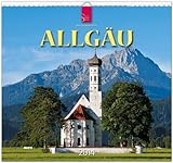 Allgäu 2014: Original Stürtz-Kalender - Mittelformat-Kalender 33 x 31 cm [Spiralbindung] by 