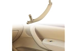 MKptopia 1 szt. ABS prawy uchwyt do drzwi wewnętrznych samochodowych panel wewnętrzny podłokietnik osłona wykończenia pasuje do B-MW X5 X6 F15 F16 2014 2015 2016 2017 2018-ostra