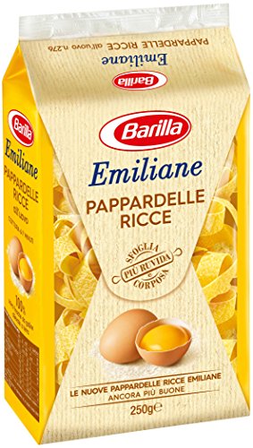 Barilla Emiliane - Pappardelle Ricce All'Uovo - 20 confezioni da 250 g [5kg]