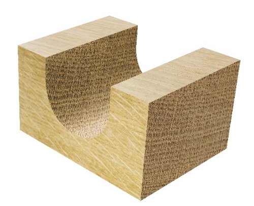 ENT Hohlkehlfräser HW (HM), Schaft (C) 8 mm, Durchmesser (A) 10 mm, B 9,5 mm, R 5 mm, D 32 mm - 2