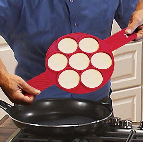 GAOMOJU&amp; Non Stick Pancake Pan Flip Perfect Breakfast Maker Egg Omelette Flipjack Tools