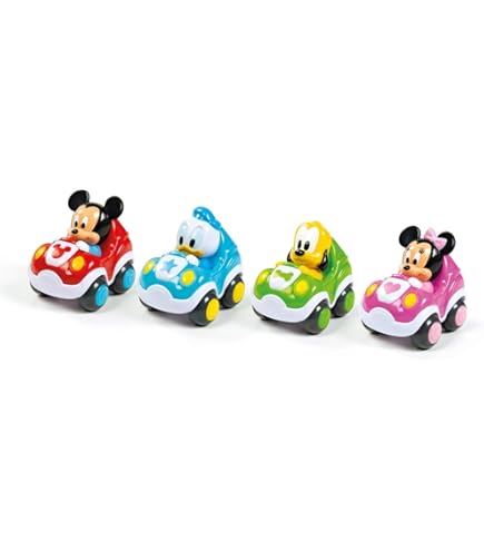 Macchinine Giocattolo Press And Go Per Bambini 1-3 Anni, 4 Pezzi Veicoli Educativi Precoci Regalo Per 865753