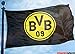Produktbild Borussia Dortmund Flag Banner (90 x 150 cm) Germany Soccer Flagge