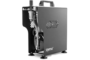 HARDER & STEENBECK Sparmax TC610H PLUS Silent Airbrush Compressor