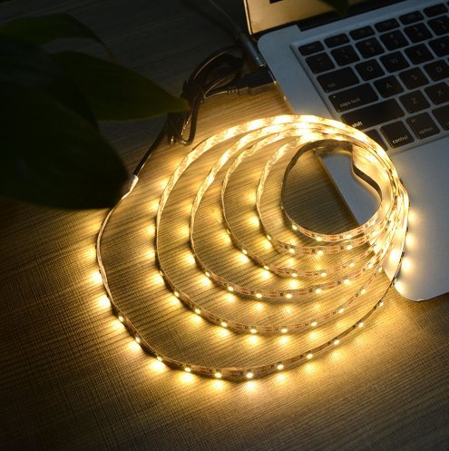 USB LED strip light lamp Bulb desk Decor lamp tape for TV LAPTOP DESKTOP LCD Background Lighting 2M 5V by JUMP START RS.549 (58.00% Off) - Amazon