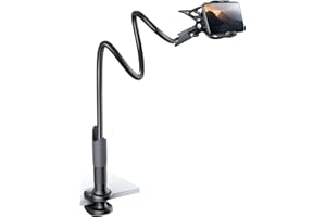 ‎LAMICALL Lamicall uchwyt na telefon na gęsiej szyi - Uniwersalny stojak na telefon 360 Elastyczny uchwyt na klips Łóżko do iPhone 12, 11 Pro, Xs Max XR X 8 7 6S Plus, HUAWEI, Samsung S10 S9 S8, inne telefony