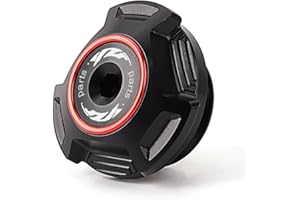 LLIDFONK Para Yamaha YZF R1 R3 R6 R7 R25 R125 YZF-R1 YZF-R3 YZF-R6 YZF-R7 Aluminio Accesorios Motocicleta Oil Llenadora Protección M(27 x 3.0) Tapa de llenado de aceite (rojo)