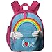 Produktbild Lovely Schoolbag Rainbow Clouds Double Zipper Closure Waterproof Children Schoolbag Backpacks with Front Pockets for Kids Boy Girls