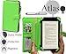 Price comparison product image Navitech 7" Green Leather Book Style Folio Case / Cover & Stylus Pen For The Argos Bush 7 Inch Tablet / Lexibook 7" / Kurio 7S