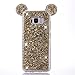 Produktbild SANHENGMIAO COVER Für Samsung Handy Für Samsung Galaxy S8 +/G9550 Maus Ohr kolloidalen Diamant TPU Scheide mit anhebendem Ohrloch (Color : Gold)