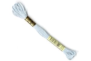 DMC Embroidery Floss, Cotton, 3753 Blue, 8 m
