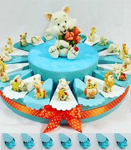 Bomboniere Birth Baptism Girl/or Support, Keyring, Magnet by Selecting the choice Offer on Line KKK Torta Bomboniera 20 Fette Centrale Gatto