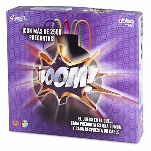 Boom Famogames - Juego de mesa Adultos (Famosa, 700013151)