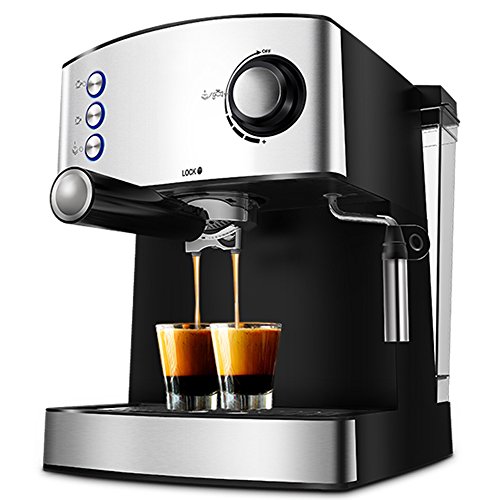 spécifications XIA & Machine à café Machine à café noir 1.6L 850W type de pompe automatique de mise hors tension de l'isolation automatique Bureau commercial semi-automatique