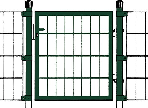 Preisvergleich Produktbild Einzeltor Grün Stabmatte 1000X1500mm