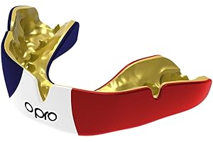 OPRO Paradenti sportivo Instant Custom-Fit, protezione dentale, per il massimo del comfort, della protezione e dell'adattabilità, protezione gengive per rugby, boxe, hockey, MMA, BJJ