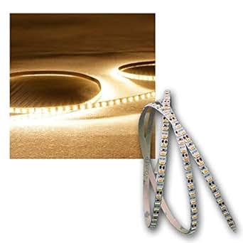 3m LED Lichtband 4mm Breite 198 SMD/m warmweiß 12V: Amazon.de: Beleuchtung