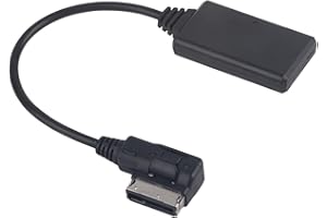 Qiilu AMI Adapter Mini Bluetooth 5.0 samochodowy kabel audio bluetooth moduł bluetooth odbiornik aux muzyka stereo kabel adapter dla Benz AMI Multimedia