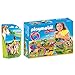 Produktbild PLAYMOBIL® Play Map 2er Set 9331 9258 Ponyausflug + Reitlehrerin