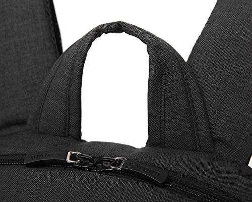 kayond® Ultraportable Laptop Rucksack – Ultralight Nylon EPE Schaumstoff sandwich-classic für Schule und zudem schwarz - 7