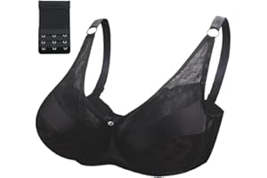 ELMIKA Mastectomy Bra Silicone Breast Forms Special Pocket Bra Women Everyday Bra for Post Surgery Mastectomy Crossdresser Transgender Cosplay