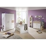 Babyzimmer "Isabel" Weiss/Saegerauh 8tlg.