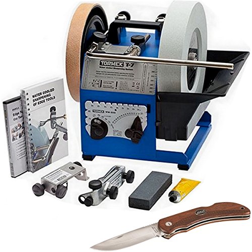 Preisvergleich Produktbild Tormek T7 Nassschleifmaschine Schärfsystem Schleifmaschine + Messer EKA Swede 10