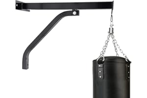 Greensen Support Mural, Support de Fixation Mural pour Sac de Frappe Boxe Capacité de Charge 100kg pour Entraînement à Domicile, Résistant Jusqu'à 100 Kg