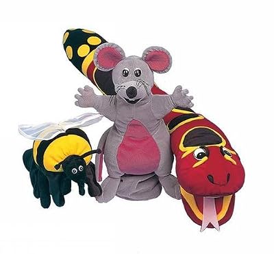 Jolly Phonics Puppets: Set of 3 Inky, Snake, Bee