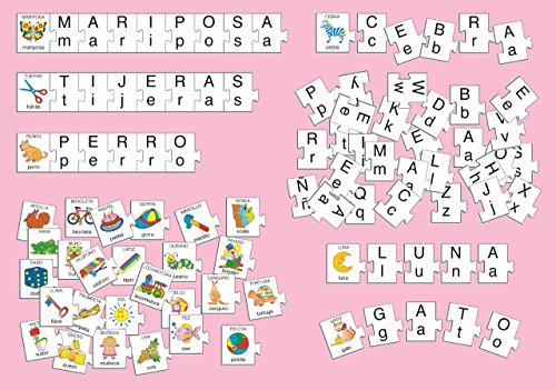 BUSCA LAS LETRAS CASTELLANO 120 PIEZAS