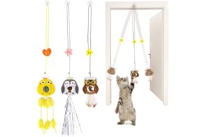 Katzenspielzeug Selbstbeschäftigung - Hängendes Türspiel Mit Katzenminze