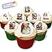 Produktbild 24 Wunderschöne essbare Kuchendekorationen: Vintage-Art Nikolaus / Vintage Santa