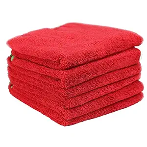 Chemical Guys MIC9976 Fluffer Miracle Supra Microfiber Towel (24 inch x 16 inch, Set of 6, Red)
