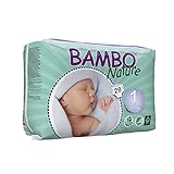 Bambo Nature NEW BORN Größe 1 (4–4,1 kg/2–4 kg) Eco Windeln – 28 Stück pro Packung - 5