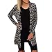 Produktbild MEIbax Damen Casual Leopard gedruckt Mantel lose Kimono Cardigan Tops Dünner Outwear Tunika