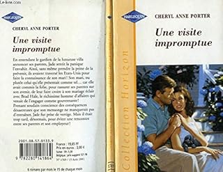 jaquette livre Une visite impromptue (Collection Horizon)