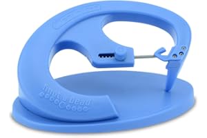 Beadalon Knot-A-Bead-Utensile per Annodare, da Tavolo, Blu, 150 mm