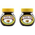 Marmite Classic Yeast Extract vegan breakfast spread rich in B vitamins with no added sugar 125 g (Pack of 2)