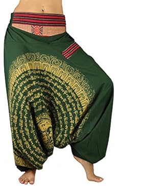 Tiefe UNISEX Haremshose als alternative Kleidung und Aladinhose von virblatt S- L – Nirvana