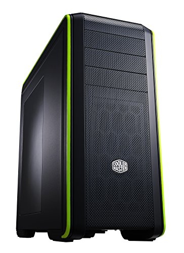 Cooler Master CM 690 III Green PC-Gehäuse 'ATX, micro-ATX, USB 3.0, Seitenfenster' CMS-693-GWN1