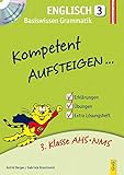 Kompetent Aufsteigen Englisch 3 mit CD: mit Hörverständnis-CD by
