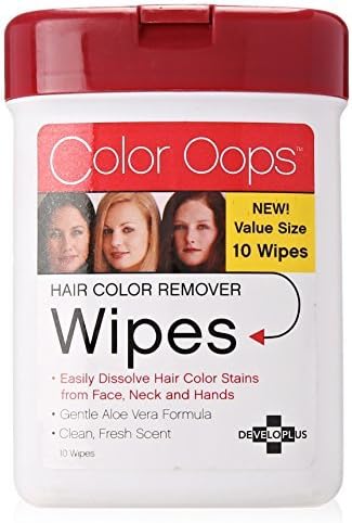 Color Oops Wipes, 10 Count by Color Oops