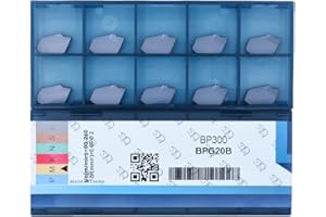 CDBP GTN-3 (SP300) Inserto de Carburo Ranurado Torno CNC Revestimiento PVD para SPB26-3 SPB32-3 Tabla de Cortar, 10 uds