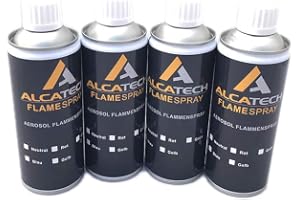 4 x flamspray flamespray vätskeaerosol för Flame Colossus flamprojektor