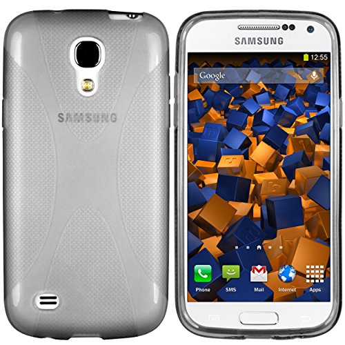 Preisvergleich Produktbild mumbi X-TPU Schutzhülle Samsung Galaxy S4 mini Hülle grau