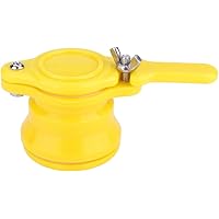 Zerodis Honig Hahn Absperr Schieber Honig Tor Ventil Bienenzucht Werkzeug Imkereiausrüstung Zubehör Nylon + Edelstahl