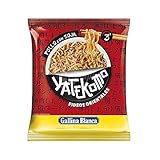  Fideos Orientales Pollo Con Soja Yatekomo Gallina Blanca 79gr